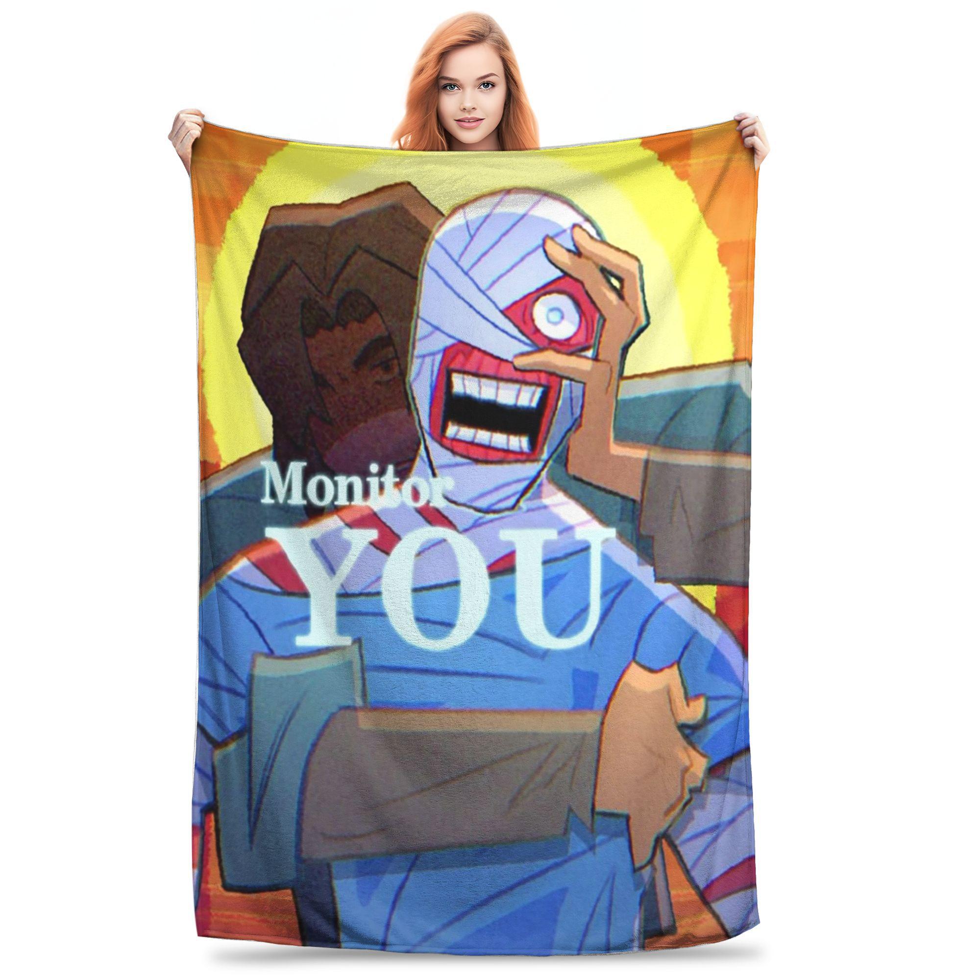 Flannel Throw Blanket Horror Game Mouthwashing Warm Plush Blankets Soft Bedding for Bed Living room Home Picnic Sofa 80x120cm
Flannel Throw Blanket Horror Game Mouthwashing Warm Plush Blankets Soft Bedding for Bed Living room Home Picnic Sofa 80x120cm