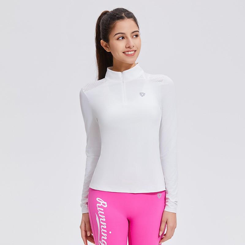 Long-sleeved Women s Stand-collar Quick-drying Golf Suit Half-zipper Running Outdoor Sports Summer Breathable Hole Lapel L
Long-sleeved Women s Stand-collar Quick-drying Golf Suit Half-zipper Running Outdoor Sports Summer Breathable Hole Lapel L