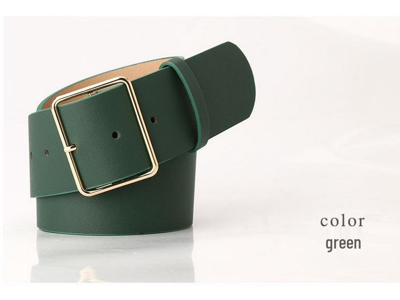 Minimalist Women s Wide Denim Waist Cincher Coat with Decorative Leather Belt 105 cm зелений
Minimalist Women s Wide Denim Waist Cincher Coat with Decorative Leather Belt 105 cm зелений