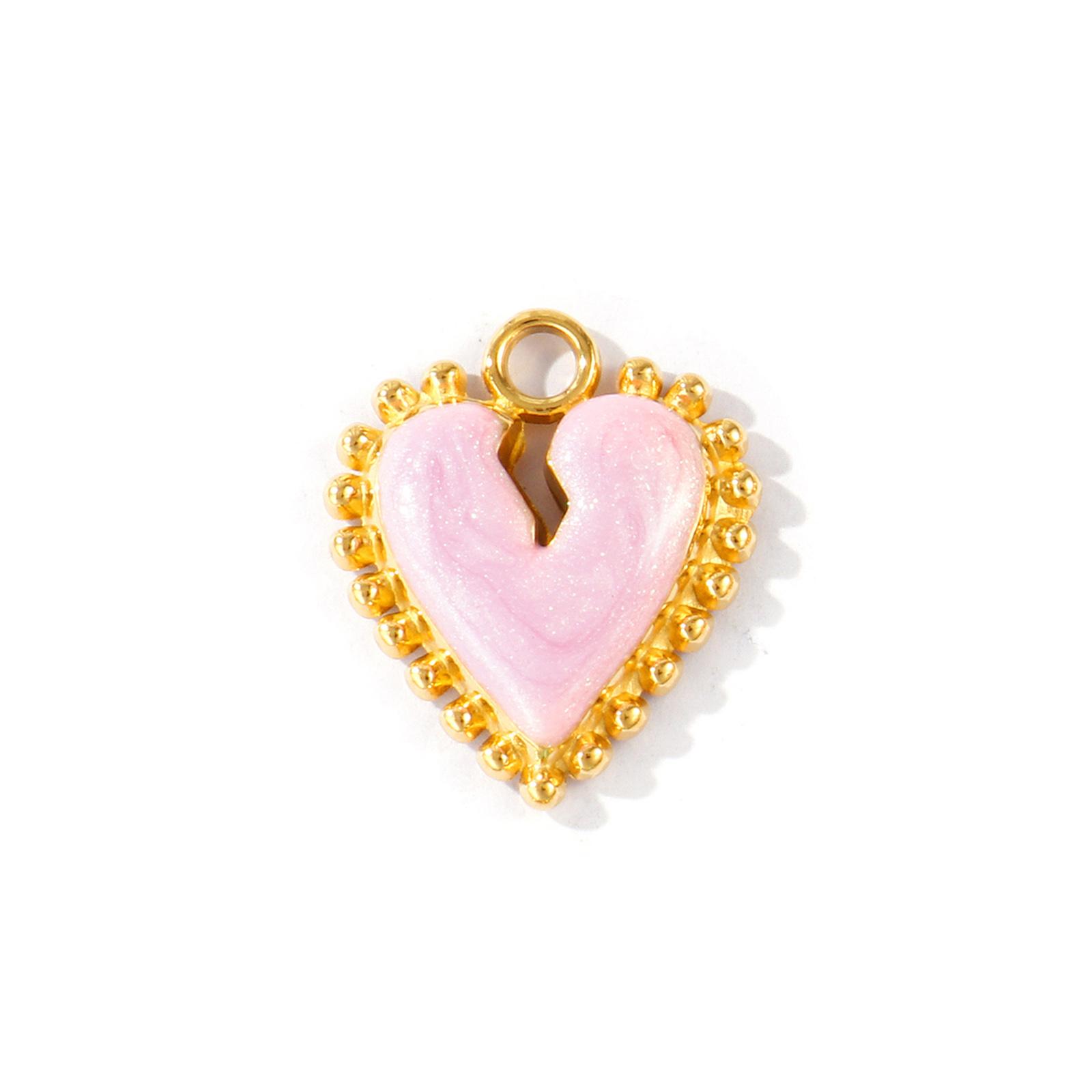 2 Pcs Charms Enamel Heart Square Imitation Stone Oval Acrylic Patch 304 Stainless Steel 18K Gold Plated Pendants DIY Necklace
2 Pcs Charms Enamel Heart Square Imitation Stone Oval Acrylic Patch 304 Stainless Steel 18K Gold Plated Pendants DIY Necklace