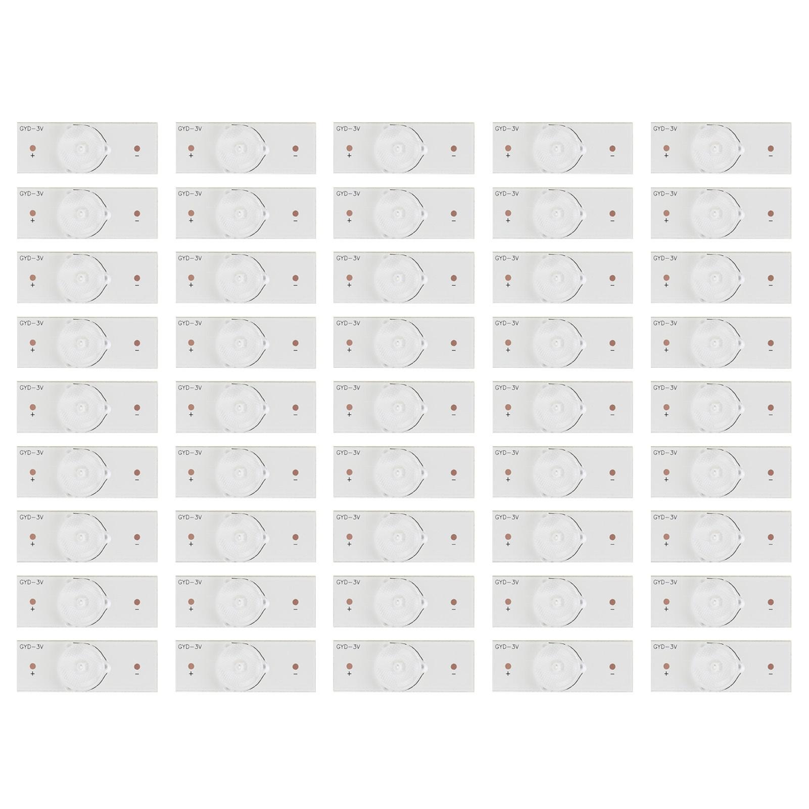50Pcs 3V SMD LED Lens Glass Board Lamp Beads для ремонту світлодіодних телевізорів 32-65 дюймів
50Pcs 3V SMD LED Lens Glass Board Lamp Beads для ремонту світлодіодних телевізорів 32-65 дюймів