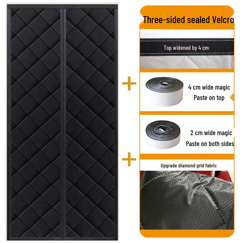 Magnetic Thermal Insulated Winter Door Curtain
Magnetic Thermal Insulated Winter Door Curtain