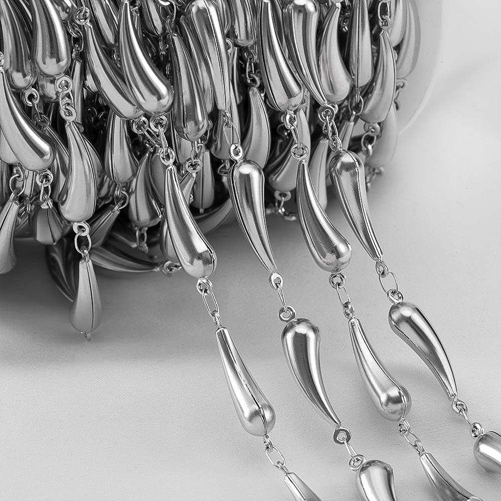 1M Stainless Steel Striped Waterdrop Butterfly Heart Square Shell Chain DIY Jewelry Making Necklace Bracelet Supplies Commponts 1meter
1M Stainless Steel Striped Waterdrop Butterfly Heart Square Shell Chain DIY Jewelry Making Necklace Bracelet Supplies Commponts 1meter