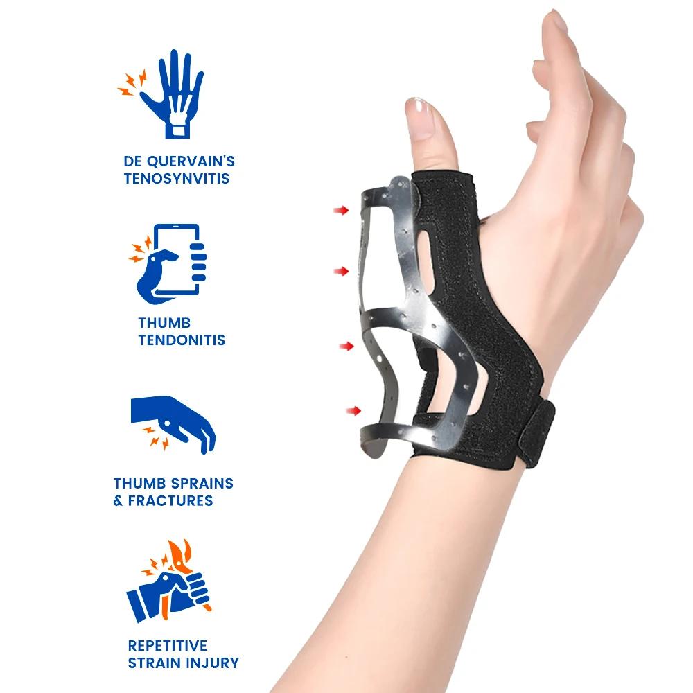 1Pcs Sprained Wrist Brace With Thumb Stabilizer Women Men Tendonitis Thumb Splint Arthriti Pain Thumb Brace Hand Trigger Finger One size fits most
1Pcs Sprained Wrist Brace With Thumb Stabilizer Women Men Tendonitis Thumb Splint Arthriti Pain Thumb Brace Hand Trigger Finger One size fits most