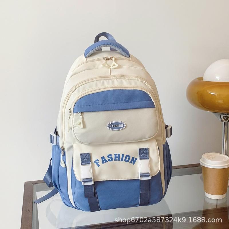 Niche design, student schoolbags, large-capacity classes, primary and secondary school students, backpacks, high-value leisure and versatile синій
Niche design, student schoolbags, large-capacity classes, primary and secondary school students, backpacks, high-value leisure and versatile синій