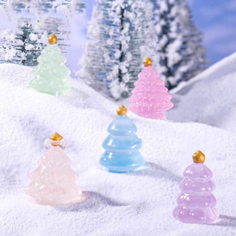 10pcs Cute Mini Christmas Tree Statue Glowing in Dark Merry Christmas Decoration Car Accessories
10pcs Cute Mini Christmas Tree Statue Glowing in Dark Merry Christmas Decoration Car Accessories