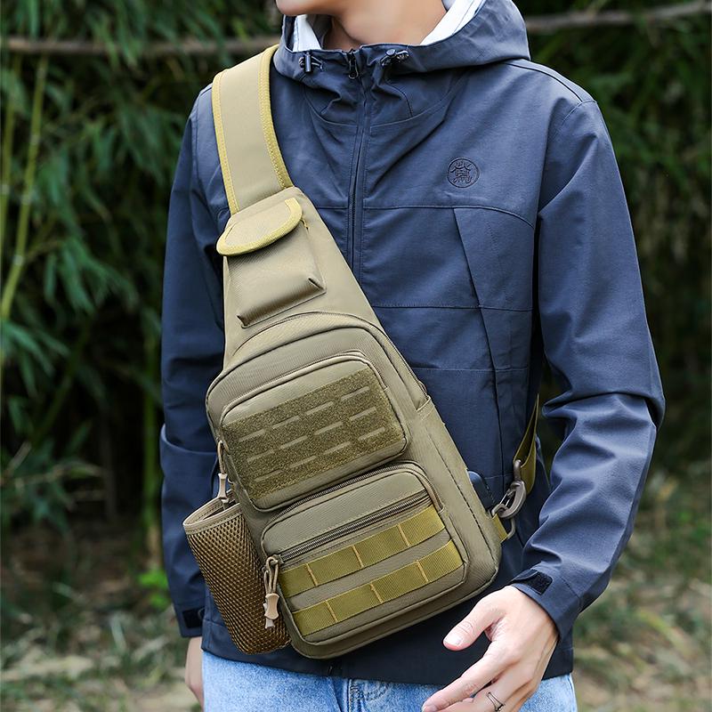 Тактична сумка через плече Yuebao Camouflage - міцна, стійка до сонця, багатофункціональна нагрудна сумка через плече Hump Camouflage
Тактична сумка через плече Yuebao Camouflage - міцна, стійка до сонця, багатофункціональна нагрудна сумка через плече Hump Camouflage