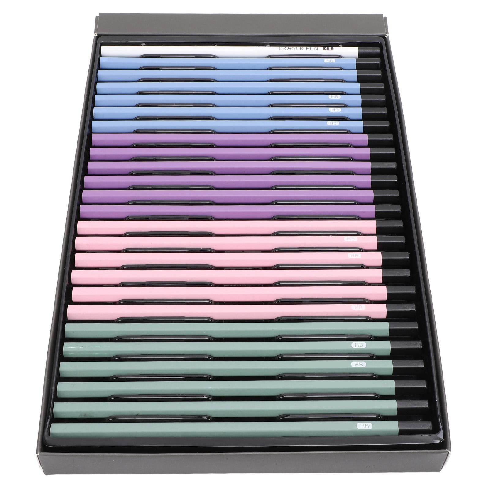 24 шт. карандашей HB с ластиком, набор деревянных шестигранных карандашей для рисования, набросков и зарисовок
24 шт. карандашей HB с ластиком, набор деревянных шестигранных карандашей для рисования, набросков и зарисовок