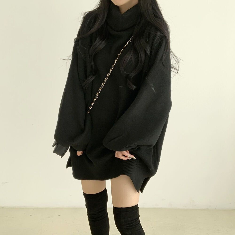 Корейский трикотаж, свитер с высоким воротом, вязаный свитер для женщин, свободные длинные свитера, женские свободные повседневные теплые джемперы для женщин L
Корейский трикотаж, свитер с высоким воротом, вязаный свитер для женщин, свободные длинные свитера, женские свободные повседневные теплые джемперы для женщин L