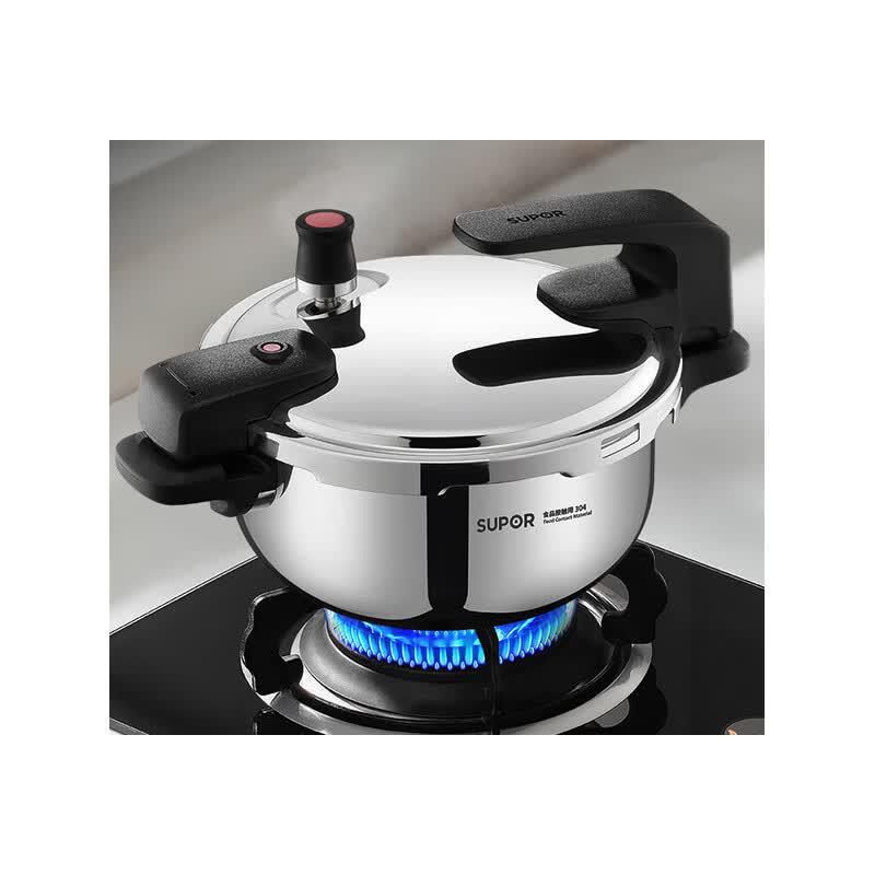 Supor 3.8L 304 Stainless Steel Pressure Cooker
Supor 3.8L 304 Stainless Steel Pressure Cooker
