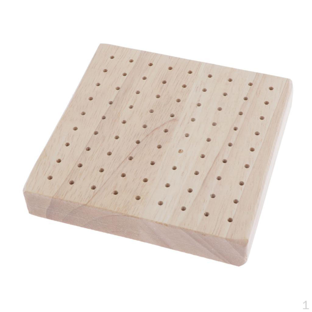 Wooden Display Holder Base for Figure Model Stand DIY Part Square-Square
Wooden Display Holder Base for Figure Model Stand DIY Part Square-Square