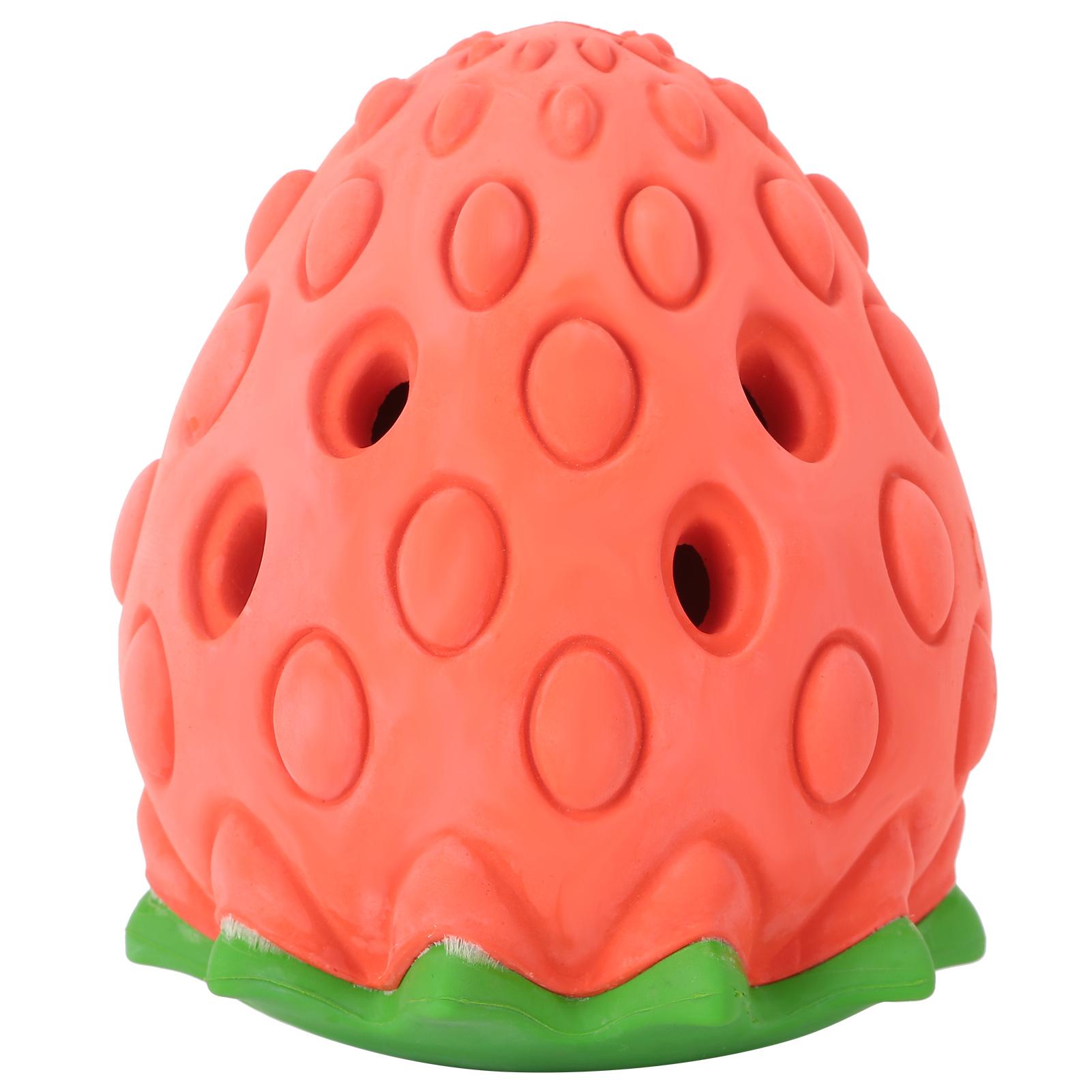Pet Dog Chew Toys Ball Strawberry Style Dog Tooth Cleaning Balls Chewing Feeding ToysStrawberry
Pet Dog Chew Toys Ball Strawberry Style Dog Tooth Cleaning Balls Chewing Feeding ToysStrawberry