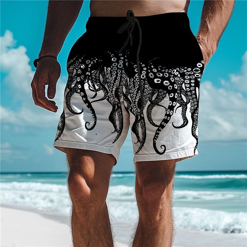 Men s Animal Octopus Swim Trunks Swim Shorts Board Shorts Mid Drawstring with Mesh lining Elastic Waist Designer Clothing Apparel S
Men s Animal Octopus Swim Trunks Swim Shorts Board Shorts Mid Drawstring with Mesh lining Elastic Waist Designer Clothing Apparel S