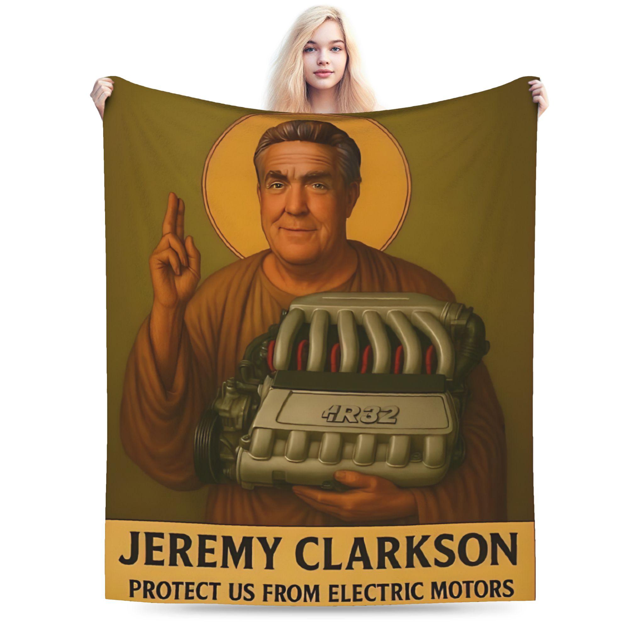Jeremy Clarkson as god holing Plush Blankets Child Flannel Throw Blanket For Couch Chair Sofa Bed Super Warm Bedspread Gift 30x40in
Jeremy Clarkson as god holing Plush Blankets Child Flannel Throw Blanket For Couch Chair Sofa Bed Super Warm Bedspread Gift 30x40in