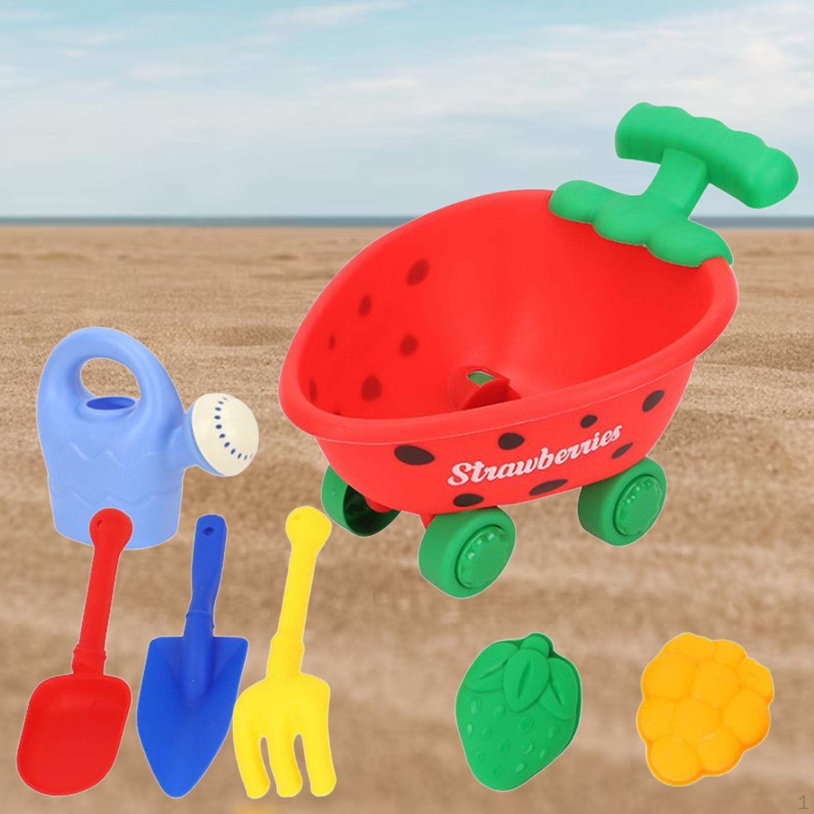 Beach And Sand Toys for Kids, Sandcastle Building Kit, Birthday Gifts, Wagon, Ages 3-10, жовтий
Beach And Sand Toys for Kids, Sandcastle Building Kit, Birthday Gifts, Wagon, Ages 3-10, жовтий