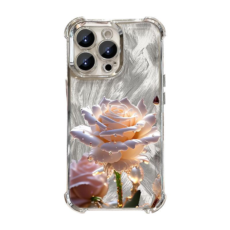 Crystal Rose Suitable for Iphone16 IPhone Case 15 High-end Sense 14promax Electroplated Flash Powder 13 Transparent iPhone 7 Plus/8 Plus
Crystal Rose Suitable for Iphone16 IPhone Case 15 High-end Sense 14promax Electroplated Flash Powder 13 Transparent iPhone 7 Plus/8 Plus