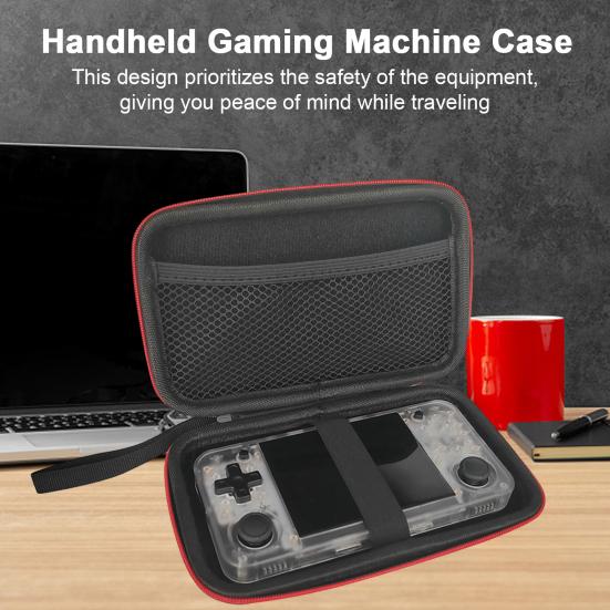 Hard Carrying Case Shockproof Game Console Bag Zipper Closure Impact Resistant Portable Storage Bag for Anbernic RG35XX H/34XX чорний
Hard Carrying Case Shockproof Game Console Bag Zipper Closure Impact Resistant Portable Storage Bag for Anbernic RG35XX H/34XX чорний