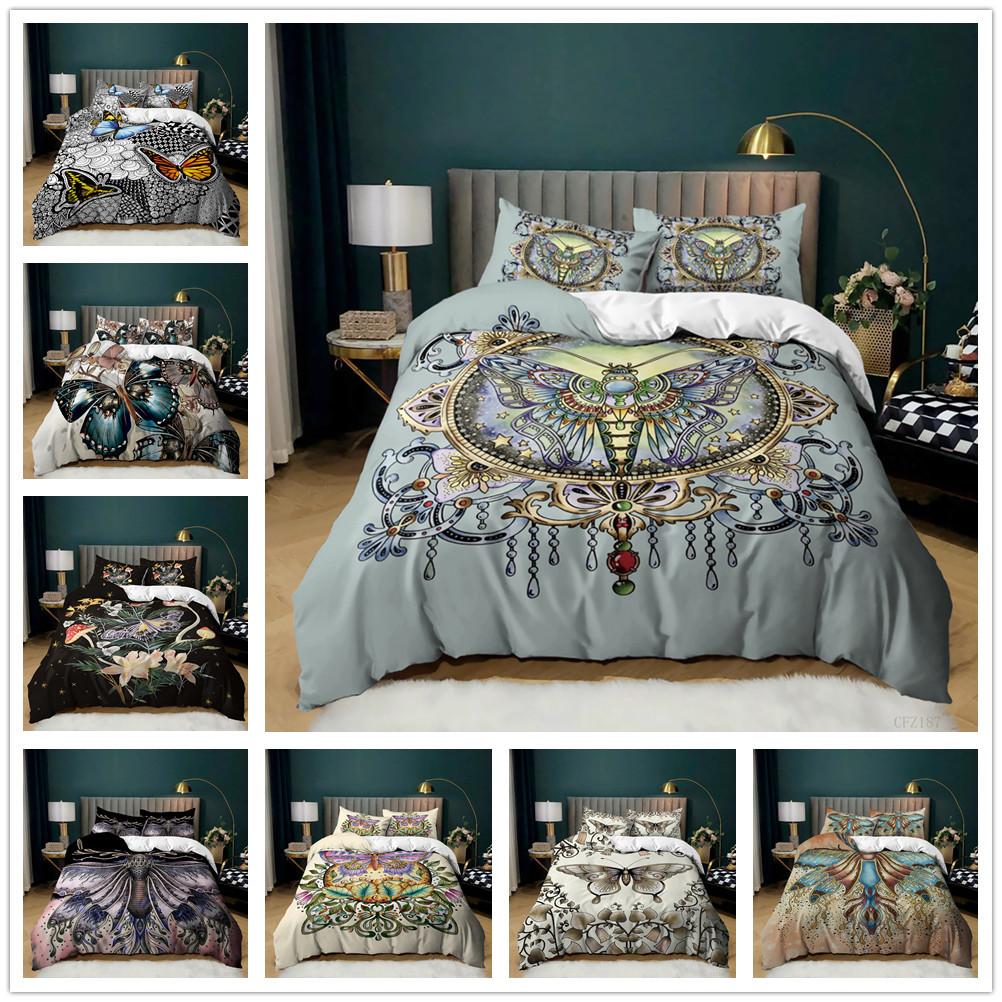 3D Digital Wind Butterfly Quilt Cover Three-piece Bedding 135 * 200 (two-piece set)
3D Digital Wind Butterfly Quilt Cover Three-piece Bedding 135 * 200 (two-piece set)