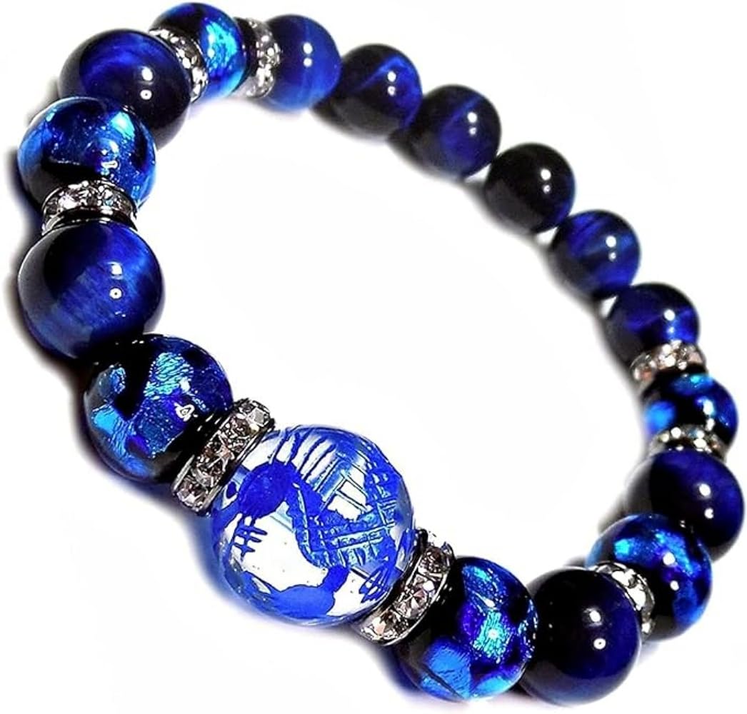 Удача и Здоровье Удача Рюкю Светлячок Синий Впечатляющая Бусина 16 мм Синяя Резьба Дракон с Пятью Когтями Кристалл Лазурит Тигровый Глаз Сила Камень Браслет Натуральный синий
Удача и Здоровье Удача Рюкю Светлячок Синий Впечатляющая Бусина 16 мм Синяя Резьба Дракон с Пятью Когтями Кристалл Лазурит Тигровый Глаз Сила Камень Браслет Натуральный синий
