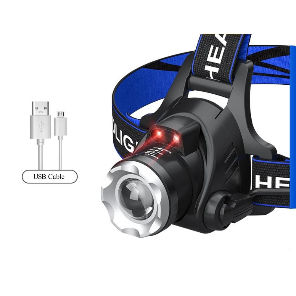 Светодиодный налобный фонарь для рыбалки T6, 3 режима, зумируемый, водонепроницаемый, супер яркий, для кемпинга
Светодиодный налобный фонарь для рыбалки T6, 3 режима, зумируемый, водонепроницаемый, супер яркий, для кемпинга