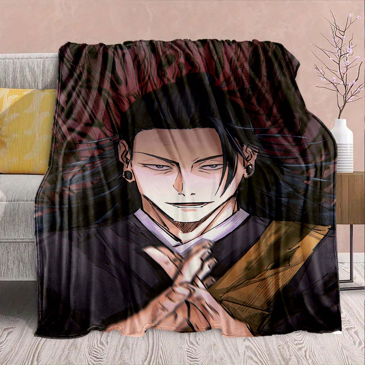 Jujutsu Kaisen Flannel Trendy Blanket Soft Warm Throw Lightweight Plush Sofa Bed Home Decor 75x90cm
Jujutsu Kaisen Flannel Trendy Blanket Soft Warm Throw Lightweight Plush Sofa Bed Home Decor 75x90cm
