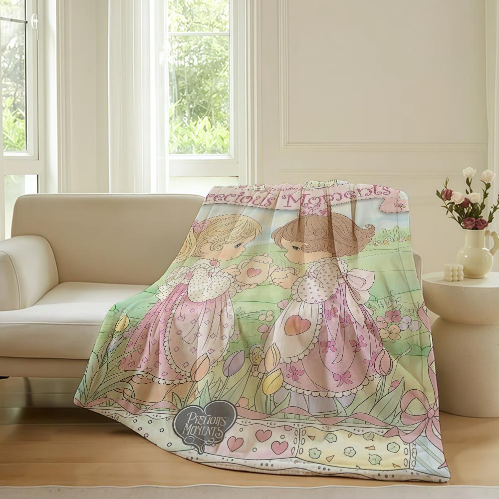 Cartoon cute P Precious M Moments Blanket For Sofa Office Bed Plane Travel Sleep Read Relax Camping Soft And Warm 75x90cm
Cartoon cute P Precious M Moments Blanket For Sofa Office Bed Plane Travel Sleep Read Relax Camping Soft And Warm 75x90cm