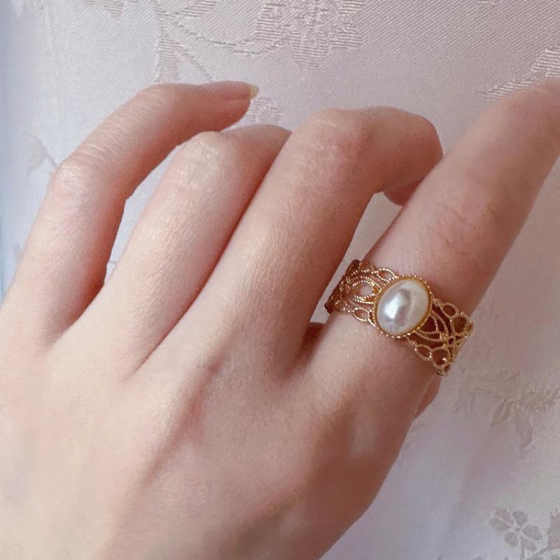 Vintage Elegant French Lace Ring For Women Adjustable Open Finger Ring J5221
Vintage Elegant French Lace Ring For Women Adjustable Open Finger Ring J5221