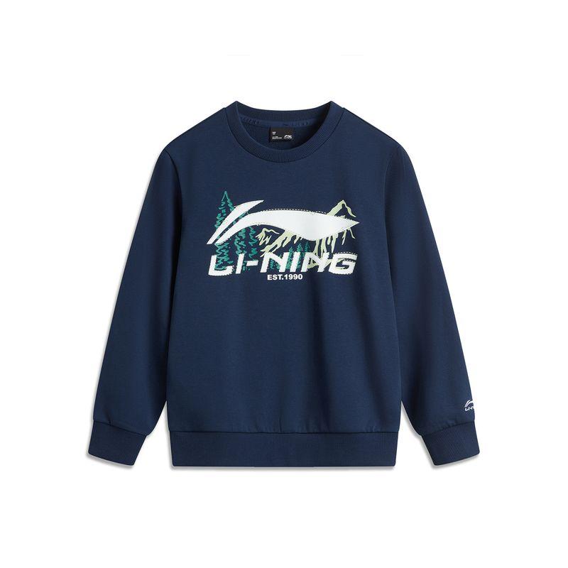 Li Ning Autumn Boy Casual Sportswear Long Sleeves Sweatshirt Deep Ship Blue 110cm
Li Ning Autumn Boy Casual Sportswear Long Sleeves Sweatshirt Deep Ship Blue 110cm