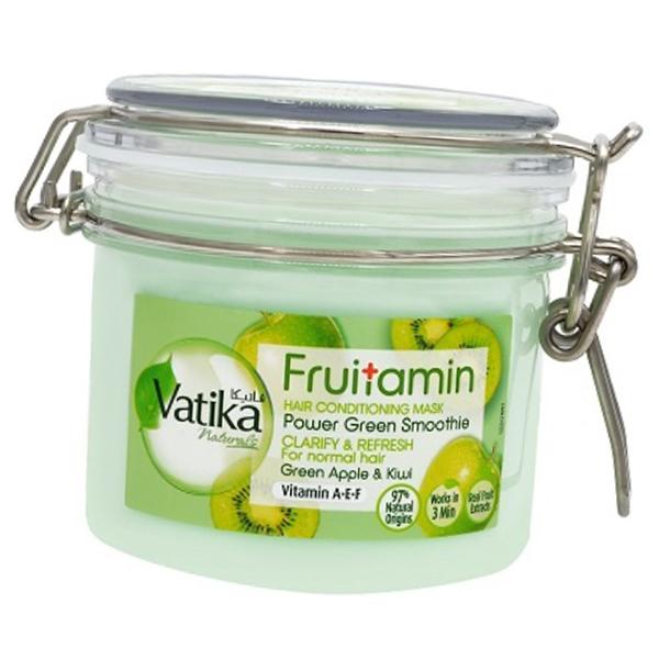Маска для волос Очищення та Оновлення, Vatika Fruitamin Hair Conditioning Mask Power Green Smoothie, Dabur 350мл (43634054) 350ml
Маска для волос Очищення та Оновлення, Vatika Fruitamin Hair Conditioning Mask Power Green Smoothie, Dabur 350мл (43634054) 350ml
