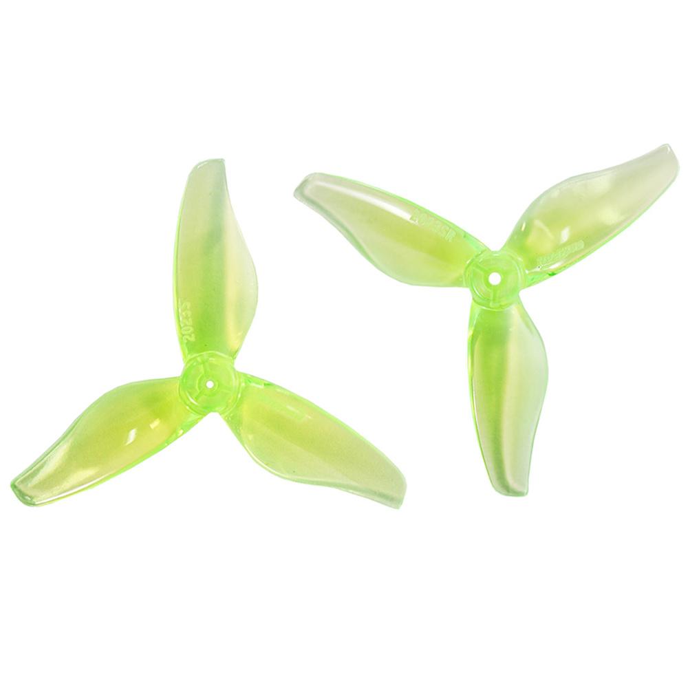 4 Pairs Gemfan Hurricane 2026S 2 Inch 3-Blade Propeller 1.5mm 1 Hole for 1105 5500kv Motor FPV Racing RC Drone жовтий
4 Pairs Gemfan Hurricane 2026S 2 Inch 3-Blade Propeller 1.5mm 1 Hole for 1105 5500kv Motor FPV Racing RC Drone жовтий