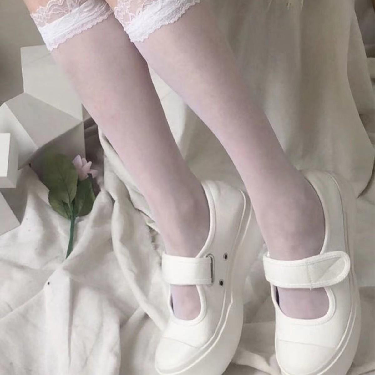 Meilaide Women s Summer Thin Lace Mid-Calf Socks - Super Thin Over-the-Knee Style for Boots, White One Size
Meilaide Women s Summer Thin Lace Mid-Calf Socks - Super Thin Over-the-Knee Style for Boots, White One Size