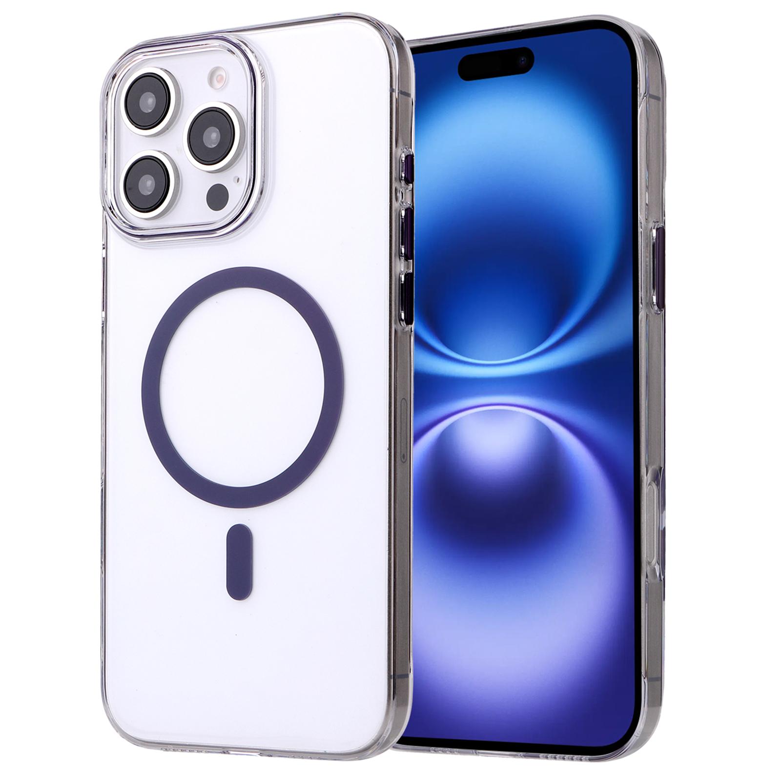 For iPhone 16 Pro Max Magnetic Case Compatible with MagSafe 1.0mm Ultra Thin PC Back Cover Purple
For iPhone 16 Pro Max Magnetic Case Compatible with MagSafe 1.0mm Ultra Thin PC Back Cover Purple