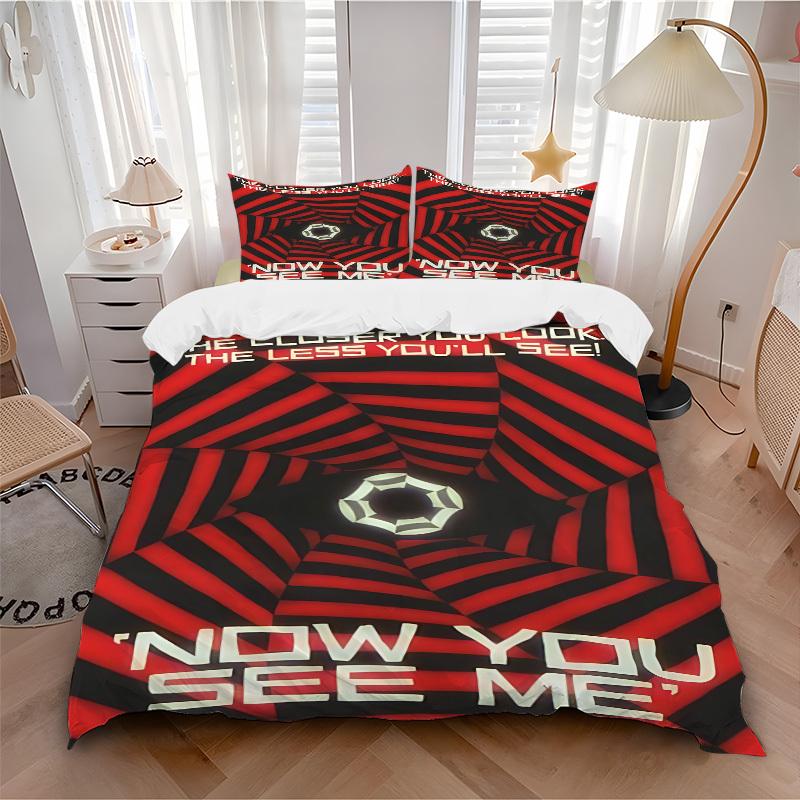 3pcs Now You See Me Bedding Set, Soft Polyester Duvet Cover and Pillowcases Seasons all suitable, Design for Bedroom L1003083 135x200cm
3pcs Now You See Me Bedding Set, Soft Polyester Duvet Cover and Pillowcases Seasons all suitable, Design for Bedroom L1003083 135x200cm