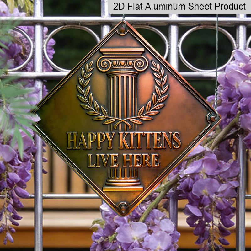 2D Flat -1pc Metal Wall Decoration Gift with A Cat Theme for Mothers, Featuring A Vintage Sign, Suitable for Decorating Living Rooms, Kitchens 20*20cm
2D Flat -1pc Metal Wall Decoration Gift with A Cat Theme for Mothers, Featuring A Vintage Sign, Suitable for Decorating Living Rooms, Kitchens 20*20cm