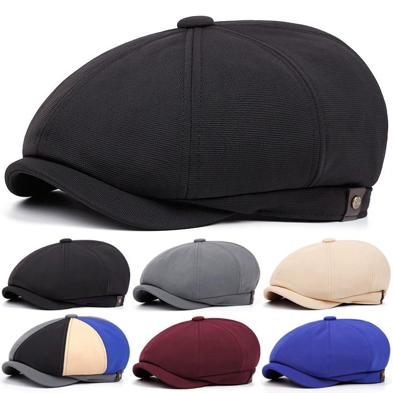 Spring Summer Casual Newsboy caps Breathable Outdoor Retro Beret Hats Octagonal Hat Fashion Solid Flat Caps 54-61cm вина червоного кольору
Spring Summer Casual Newsboy caps Breathable Outdoor Retro Beret Hats Octagonal Hat Fashion Solid Flat Caps 54-61cm вина червоного кольору
