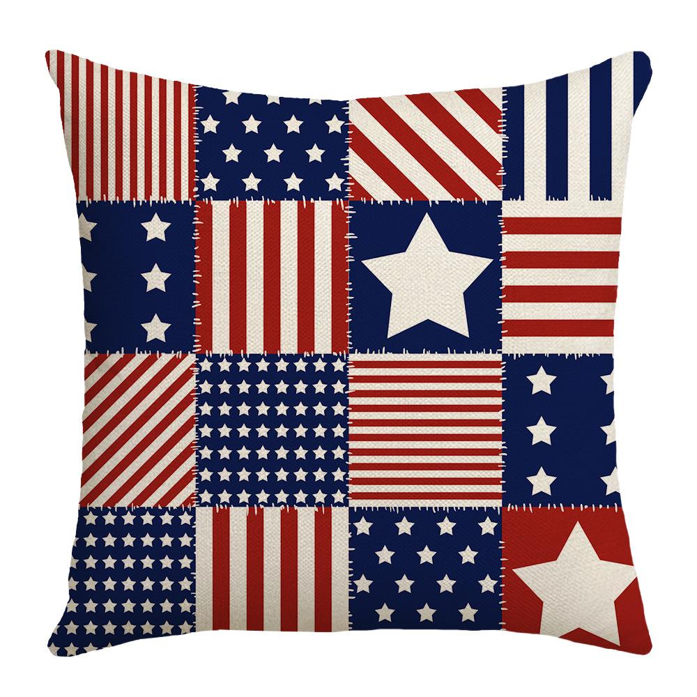 Декоративная наволочка для подушки на диван или в спальню, стиль Дня независимости 45 * 45Cm (without core)
Декоративная наволочка для подушки на диван или в спальню, стиль Дня независимости 45 * 45Cm (without core)