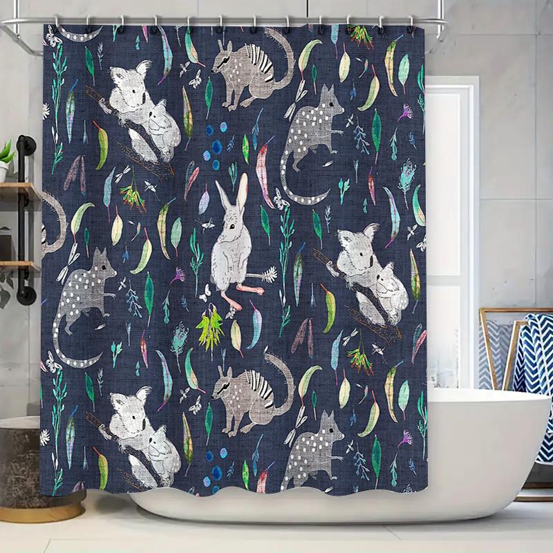 Bathroom Curtain Nature Forest Animals Shower Curtain Wildlife Decor Vintage Rustic Home Decor Washable Waterproof Set W60H190(CM)-1 Pcs
Bathroom Curtain Nature Forest Animals Shower Curtain Wildlife Decor Vintage Rustic Home Decor Washable Waterproof Set W60H190(CM)-1 Pcs