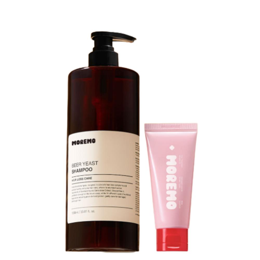 MOREMO Beer Yeast Biotin Anti-Hair Loss Shampoo 1000ml (+Miracle 2X Treatment 60ml Gift)
MOREMO Beer Yeast Biotin Anti-Hair Loss Shampoo 1000ml (+Miracle 2X Treatment 60ml Gift)