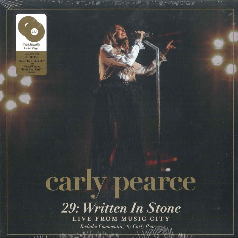 LP Record CARLY PEARCE - 29: Written In Stone (Live From Mus BMCYP0340B Big Machine Rec 2023 US Folk
LP Record CARLY PEARCE - 29: Written In Stone (Live From Mus BMCYP0340B Big Machine Rec 2023 US Folk