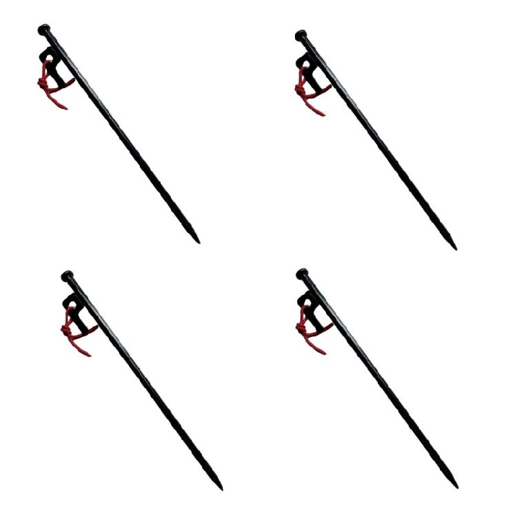 4Pcs Heavy Dutys Tent Peg Ground Nails Outdoor Campings Ground Nails Part 30cm
4Pcs Heavy Dutys Tent Peg Ground Nails Outdoor Campings Ground Nails Part 30cm