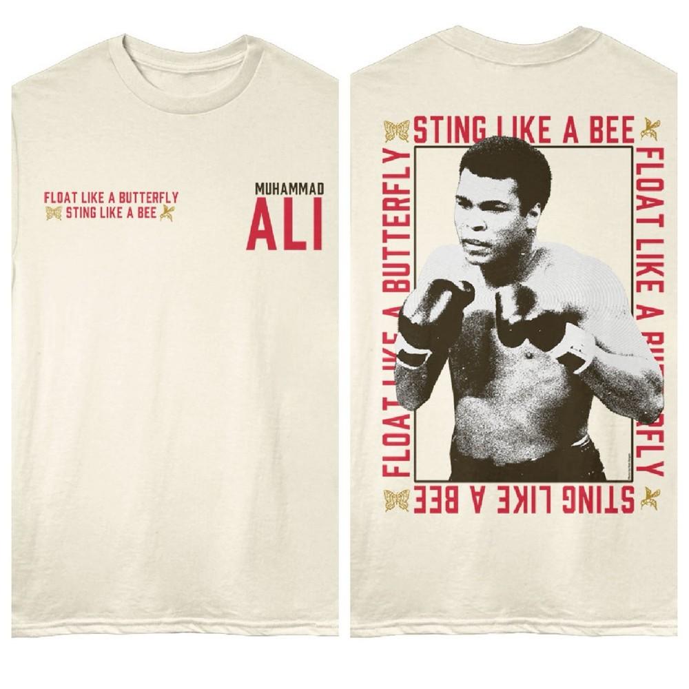 Muhammad Ali T-Shirt Mens FLOAT LIKE A BUTTERFLY Famp;B New Boxing GOAT Cotton Unisex T-Shirt M
Muhammad Ali T-Shirt Mens FLOAT LIKE A BUTTERFLY Famp;B New Boxing GOAT Cotton Unisex T-Shirt M