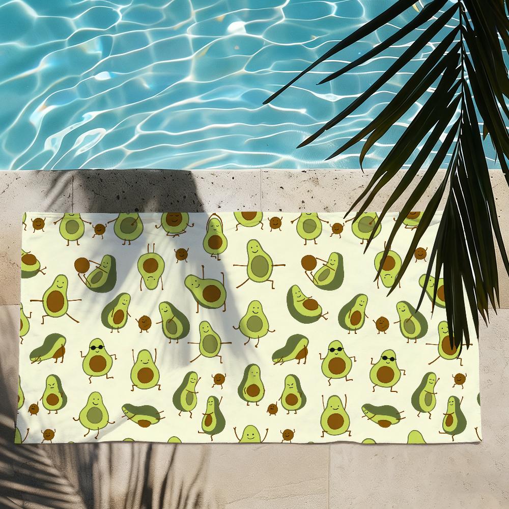 Cute Avocado Green Towel Shower Sauna Travel Spa Quick Dry Gym Accessories Soft Large Beach Towels W40*H60(CM)
Cute Avocado Green Towel Shower Sauna Travel Spa Quick Dry Gym Accessories Soft Large Beach Towels W40*H60(CM)