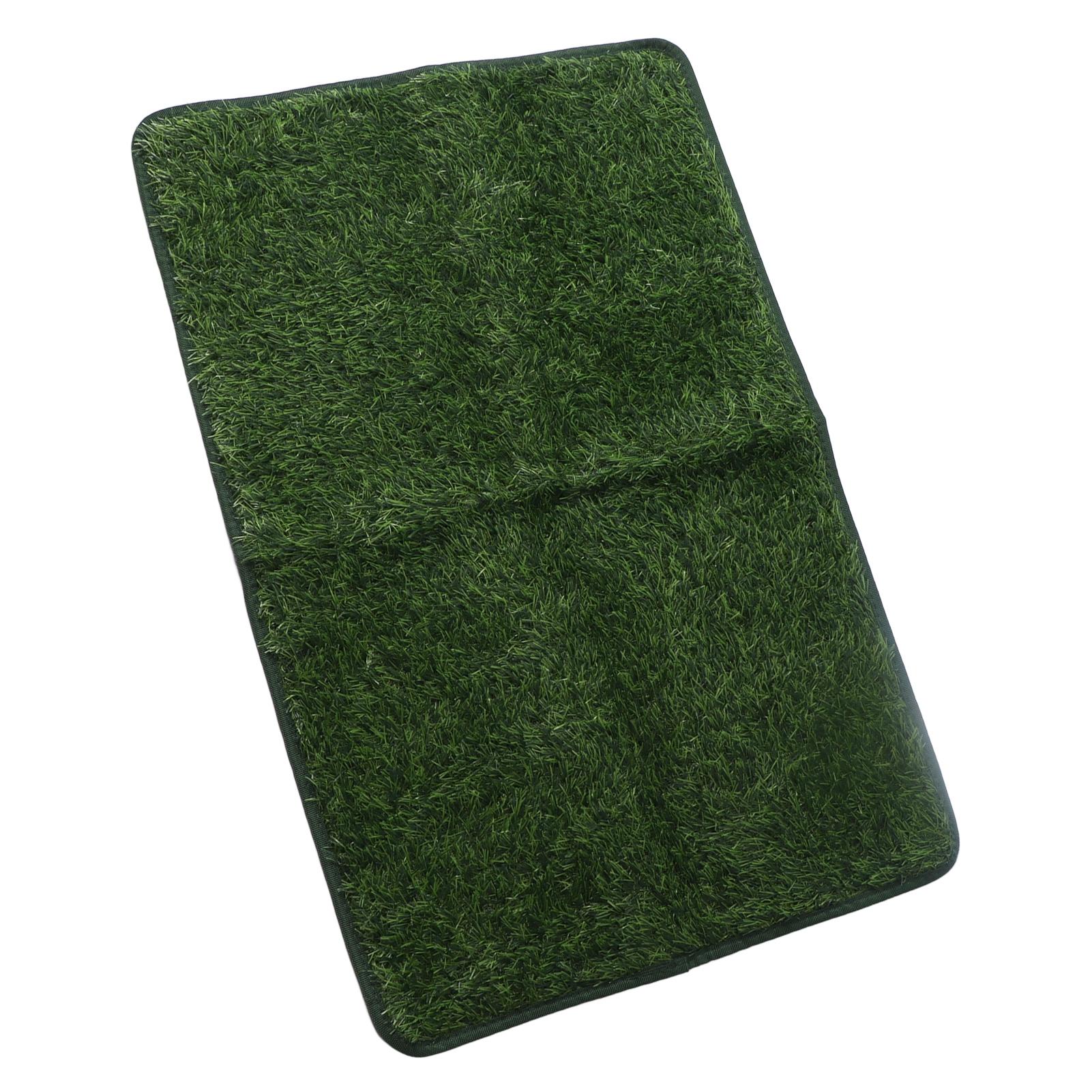 Dog Toilet Tray Waterproof Reusable Easy Cleaning Portable Dog Litter Tray with Artificial Grass for Indoor Outdoor
Dog Toilet Tray Waterproof Reusable Easy Cleaning Portable Dog Litter Tray with Artificial Grass for Indoor Outdoor