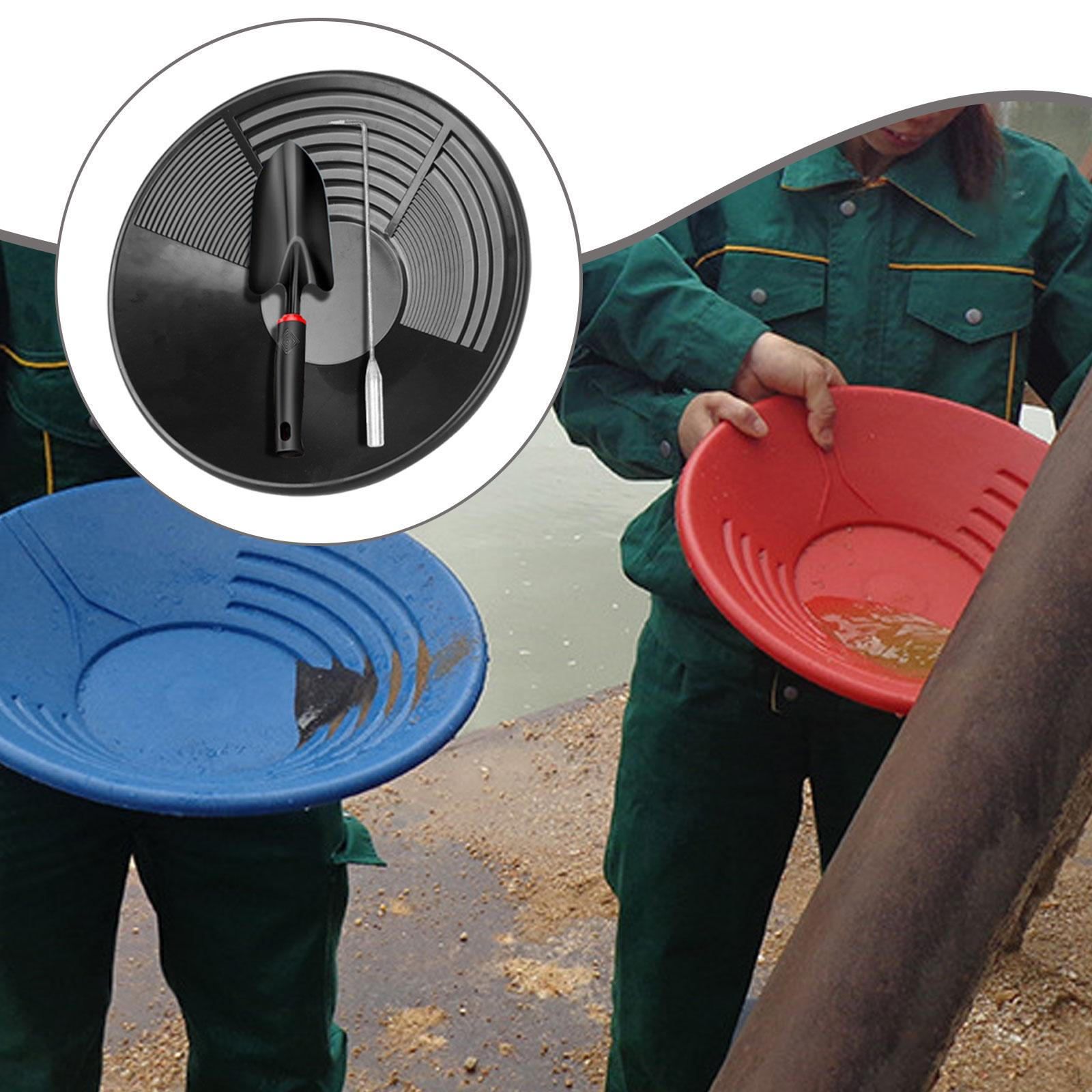 3x Набір лотків для промивання золота Колекційні інструменти Преміум Ідеально підходить для початківців та ентузіастів Практичний
3x Набір лотків для промивання золота Колекційні інструменти Преміум Ідеально підходить для початківців та ентузіастів Практичний