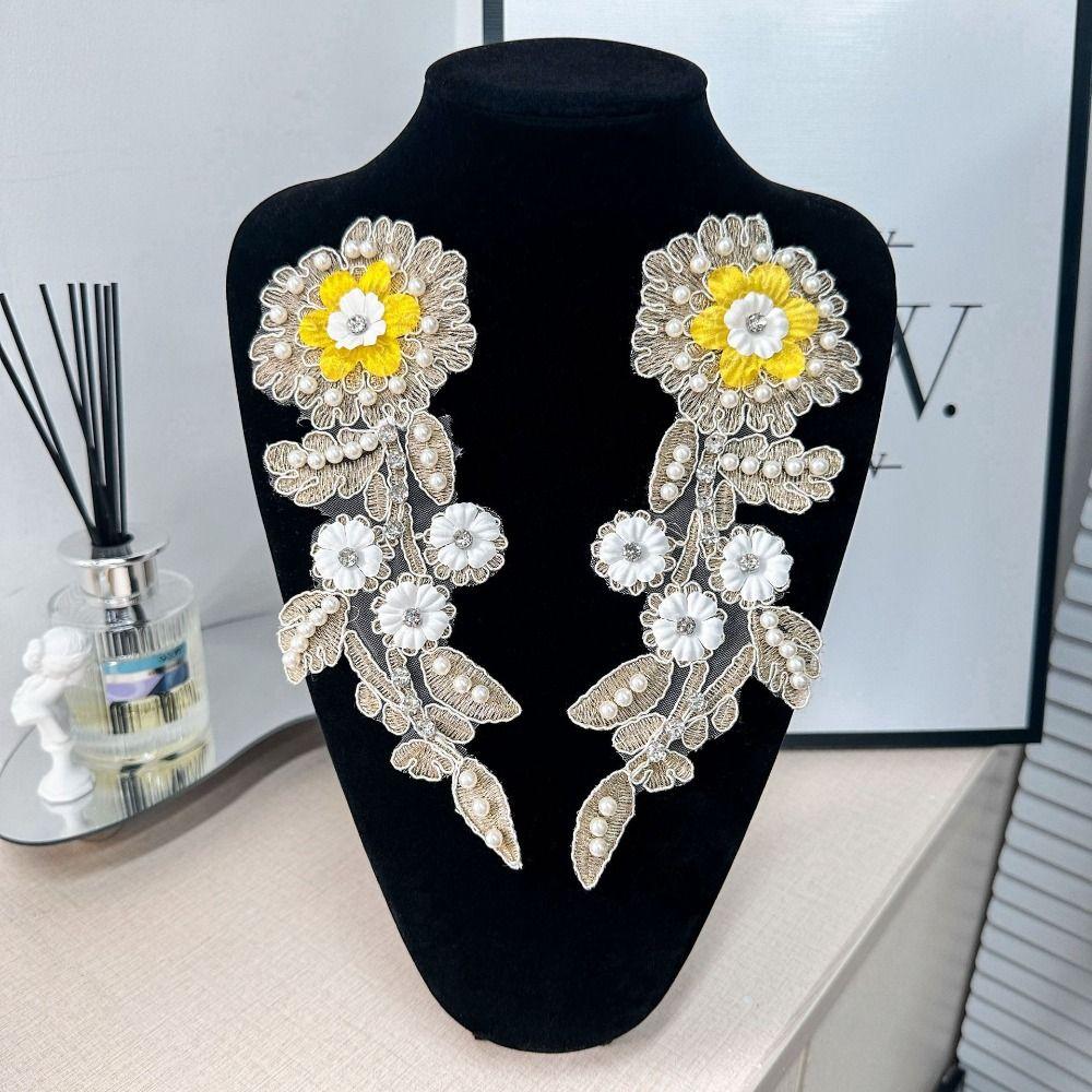 Embroidered Beaded Flower Patch Pearl Clothes Appliques Dressmaking Clothing Patch Women
Embroidered Beaded Flower Patch Pearl Clothes Appliques Dressmaking Clothing Patch Women