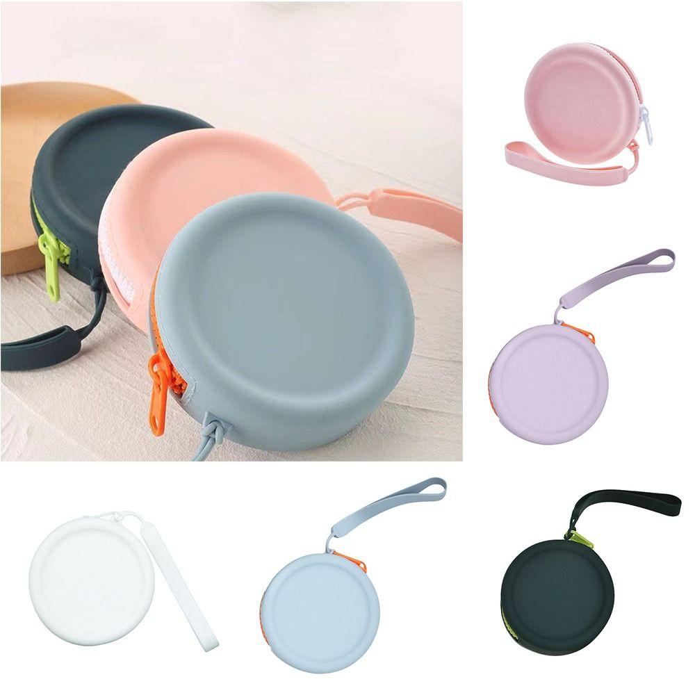 Solid Color Lipstick Cosmetic Bag INS Data Cable Storage Bag Cute Round Silicone Coin Purse Gift рожевий
Solid Color Lipstick Cosmetic Bag INS Data Cable Storage Bag Cute Round Silicone Coin Purse Gift рожевий