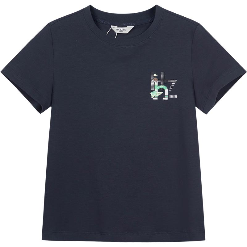 HAZZYS Kids Breathable Round Neck Short Sleeve T-shirt 120
HAZZYS Kids Breathable Round Neck Short Sleeve T-shirt 120