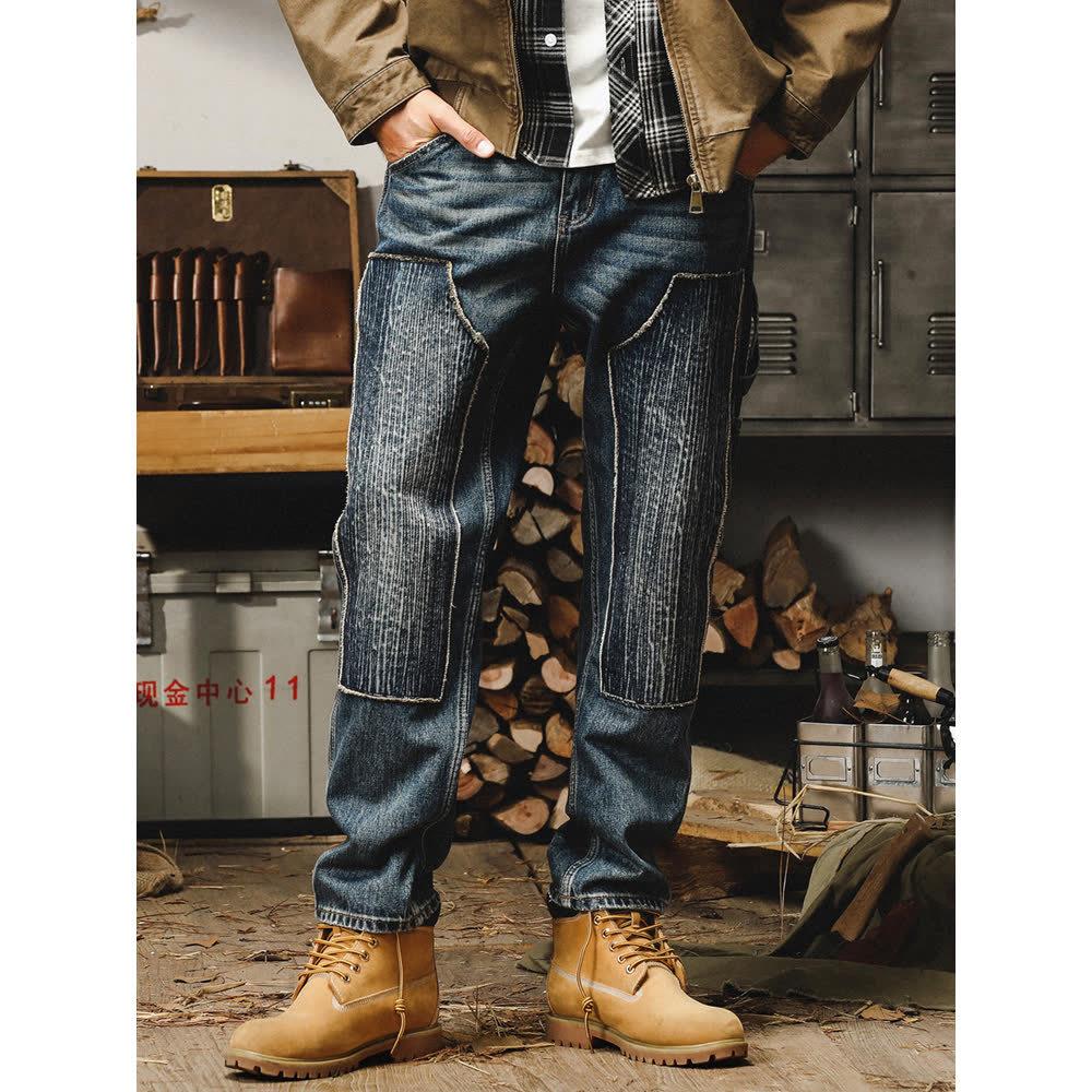 JYL Men s Straight Jeans Premium Vintage Ripped Patch Embroidered Slim Denim 29 шамрок зеленый
JYL Men s Straight Jeans Premium Vintage Ripped Patch Embroidered Slim Denim 29 шамрок зеленый