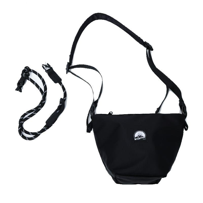 Myedition Special-Interest Design Mountain Square Bag Black + combination strap
Myedition Special-Interest Design Mountain Square Bag Black + combination strap