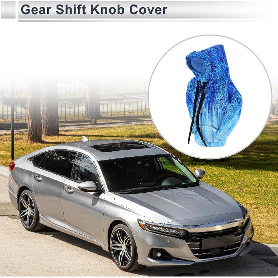 1 Pc Gear Shift Knob Cover Automotive Manual Stick Shifting Handle Protector 3D Printed Hoodie Style Vertical Lines Deep Blue Gradient Polyester
1 Pc Gear Shift Knob Cover Automotive Manual Stick Shifting Handle Protector 3D Printed Hoodie Style Vertical Lines Deep Blue Gradient Polyester